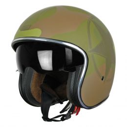 CASQUE DEMI JETORIGINE SPRINT VERT MILITAIRE