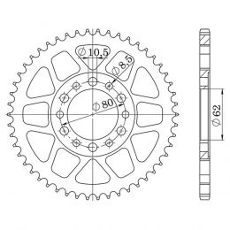 CORONA IN ACCIAIO PASSO 428 - Z 50 DENTI (DIS.12208)