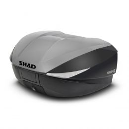 Abdeckung für SHAD SH58X Motorrad-Topcase titangrau