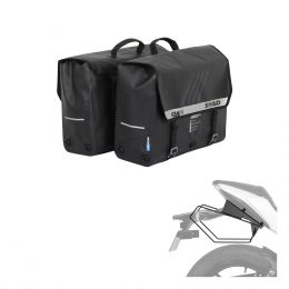 Kit borse laterali SHAD SW42 nero 25L con telai SE