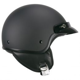 Demi Jet Helmet SKA-P 1FHA SMART MONO Matte Black