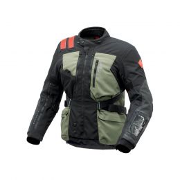 T.UR Hydroscud Roadbook Jacket Black Gray 3-Layer Certified