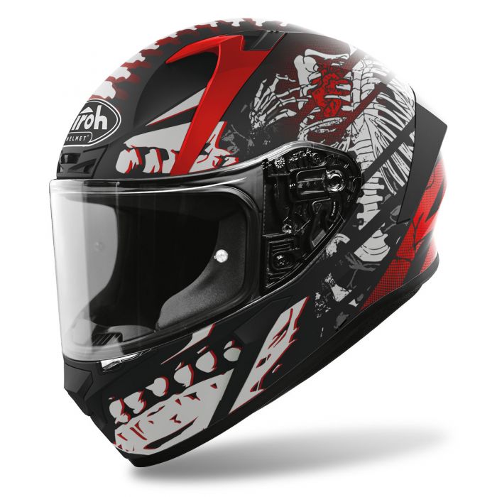 CASCO INTEGRALE AIROH VALOR RIBS OPACO