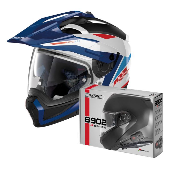 Casco nolan 2025 modular con bluetooth