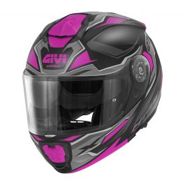 CASCO MODULARE X.21 CHALLENGER SPIRIT GRIGIO NERO GIALLO