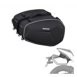 Valises E-48 SHAD 40 58Ll bagage moto semi rigide side bag holder