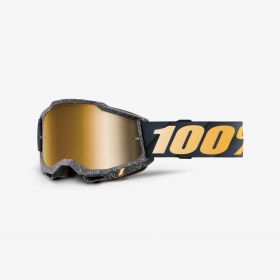 100% Accuri 2 Risland Gold Mirror Linse Motocross Maske