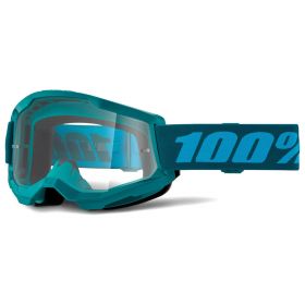 Motocross Maske 100% Strata 2 Stone Klare Linse