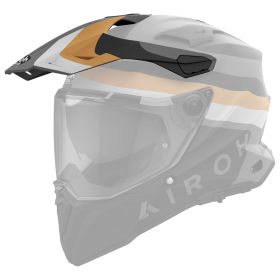 Frontino Casco Airoh Commander 2 Doom Oro Opaco