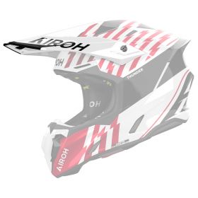 Frontino Casco Airoh Twist 3 Thunder Rosso Bianco