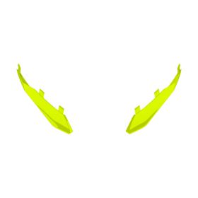 Spoiler Estrattore Posteriore Giallo Fluo Casco Airoh Twist 3