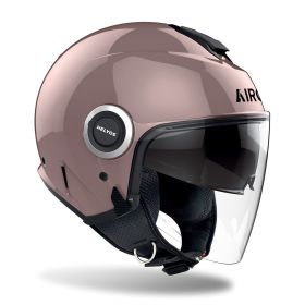 Casco Jet AIROH Helyos Rosa Metallizzato