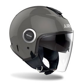 Jet Helmet AIROH Helyos Dark Grey Gloss