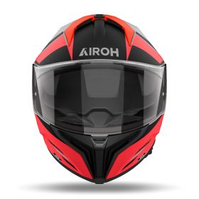 Full Face Helmet AIROH Matryx Thron Black Orange Matt