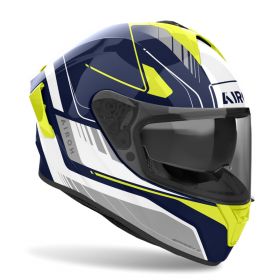 Full Face Helmet AIROH Spark 2 Chrono Blue Yellow Gloss