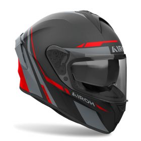 Casco Integrale AIROH Spark 2 Spinner Nero Arancio Opaco