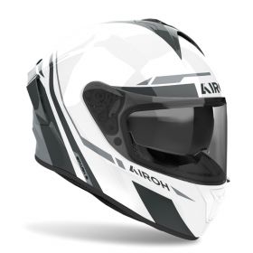 Full Face Helmet AIROH Spark 2 Spinner Black White Gloss