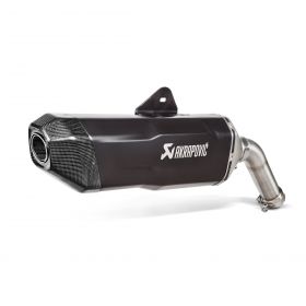 Akrapovic Slip-On Auspuff schwarz titan BMW F 750 GS