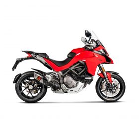 Akrapovic Slip-On Auspuff titan Ducati Multistrada 1200