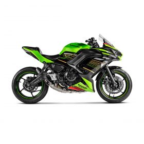 Akrapovic Racing Voller Auspuff titan Kawasaki Ninja 650