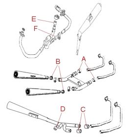 JOINT RACCORDEMENT ÉCHAPPEMENT 65317-08A