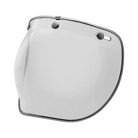 Bell Custom 500 Helmet Visor 3-Snap Bubble DLX Clear