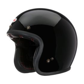 Jet Helm Cafe Racer BELL Custom 500 Glossy Black