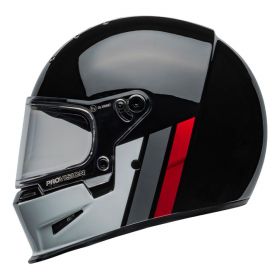 Full Face Helmet Bell Eliminator Gt Black White Red