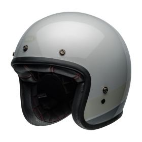 Jet Helm Cafe Racer BELL Custom 500 Apex Flake Shiny Silver