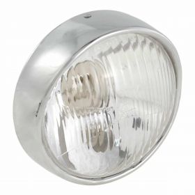 Fanale BOSATTA Anteriore plastica chiara BA20d e BA15s senza lampadine