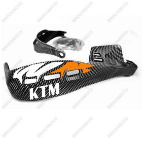 Protège-mains de moto,protecteur de poignée,Protection de guidon pour KTM  HONDA YAMAHA YZ SUZUKI Pit Dirt Bike, - Type 22 28mm white