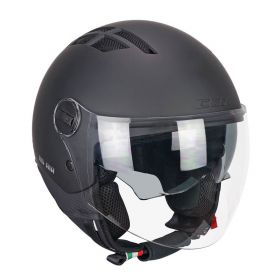 Casco Jet CGM 116A AIR MONO Nero Opaco