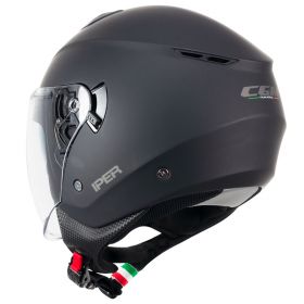 Jet Helm CGM 126A IPER MONO Matt-Schwarz