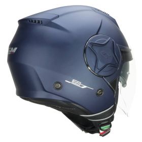 Demi Jet Helmet CGM 169A ILLI MONO Satin Blue