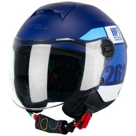 Child Motorcycle Jet Helmet CGM 261X MINI SIGN Sky Blue