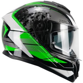 Casques Integraux CGM 360S KAD RACE Gris Vert