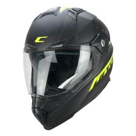 Dual Road Helmet CGM 666S TWIN HITRACK Black Matte Fluorescent Yellow