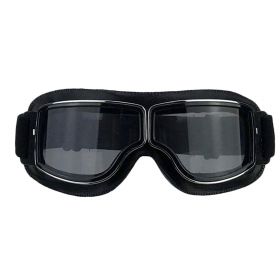 CGM 705V Motorradbrille Kalifornien Schwarz Getönte Linse 75% zugelassen