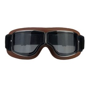 CGM 705V Kalifornische Motorradbrille mit brauner Rauchlinse 75% zugelassen