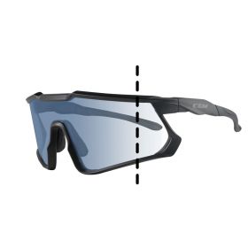 CGM 771A HIT Iridium Black Photocromatic Blue Lens für Fahrrad und Ski zugelassen