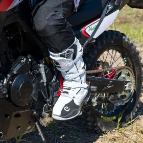 Bottes ELEVEIT X Legend Off-Road Blanches