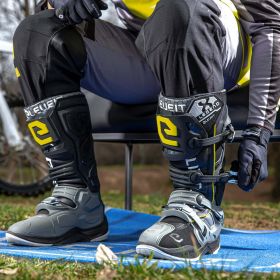 Bottes Off-Road ELEVEIT X Legend Gris/Jaune