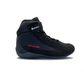 Bottes de moto imperméables ELEVEIT Delta WP Road noires