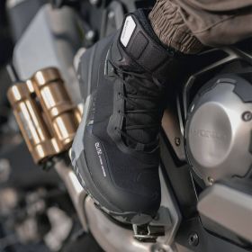 Bottes de moto étanches ELEVEIT Stratos Wp noires