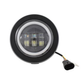 Faro Anteriore LED EVOK Iron Completo con Convertitore di Tensione