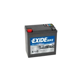 Exide Bike GEL Batterie 12V 14Ah 150A Motorrad mit 6 Säureflaschen inklusive