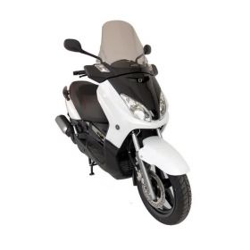 Pare-brise léger FABBri Smoke pour scooter 510x470mm