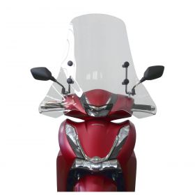 Pare-brise transparent haut pour scooter FABBRI 730x640mm