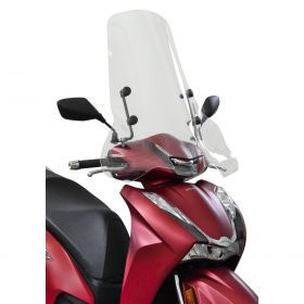 Pare-brise transparent haut pour scooter FABBRI 730x640mm