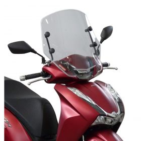 Pare-brise transparent Fabbri pour scooter été 470x450mm